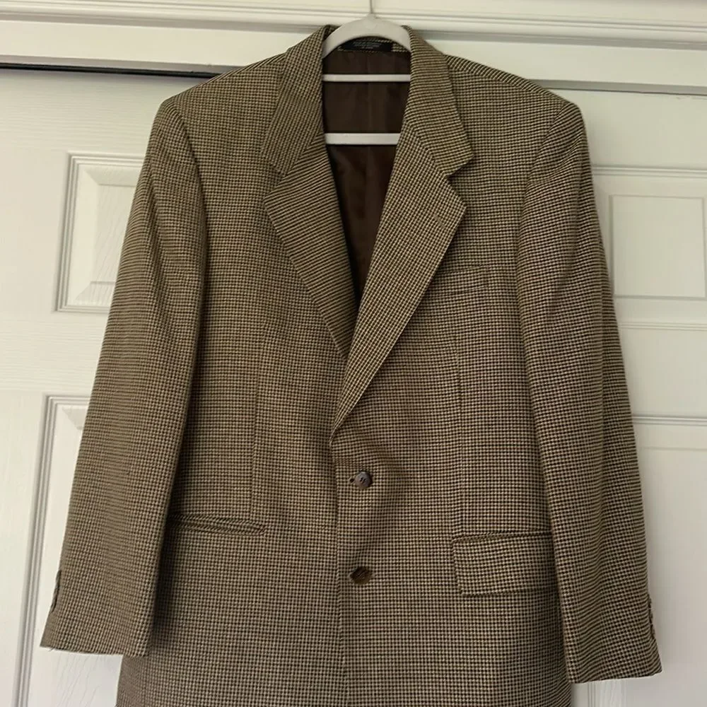 🚨Dario Di Napoli silk and wool blend blazer sport coat